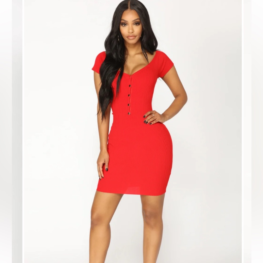 Brand New With Tags Fashion Nova Henriette Mini Dress Size Medium